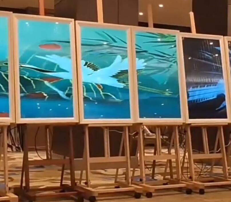 畫(huà)框廣告機(jī)